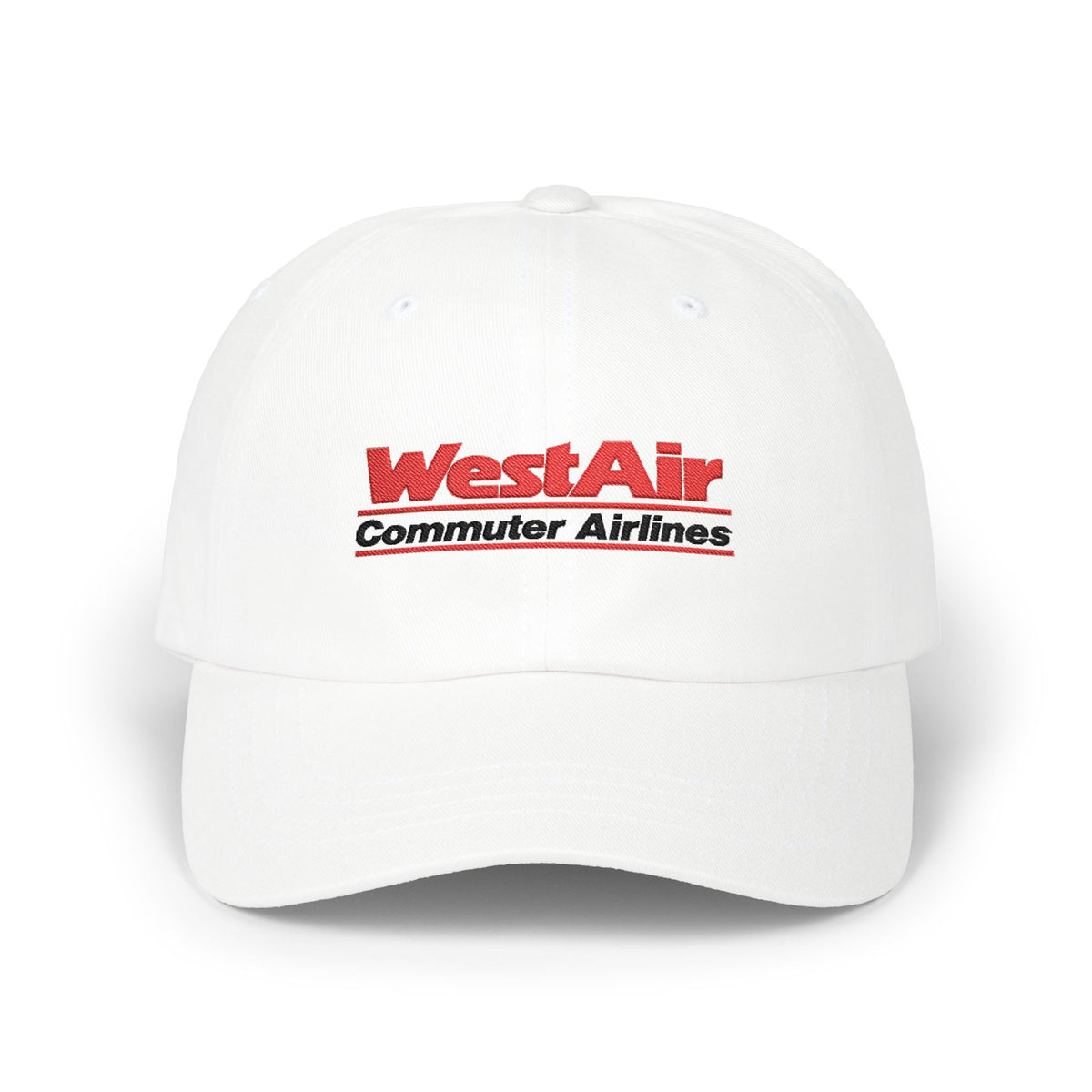 WestAir Commuter Airlines Embroidered Dad Cap Hat
