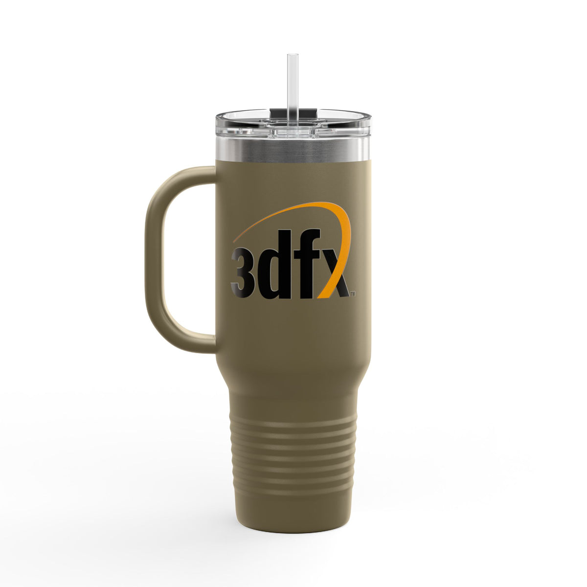 3dfx Interactive 40oz Insulated Travel Mug Stainless Tumbler