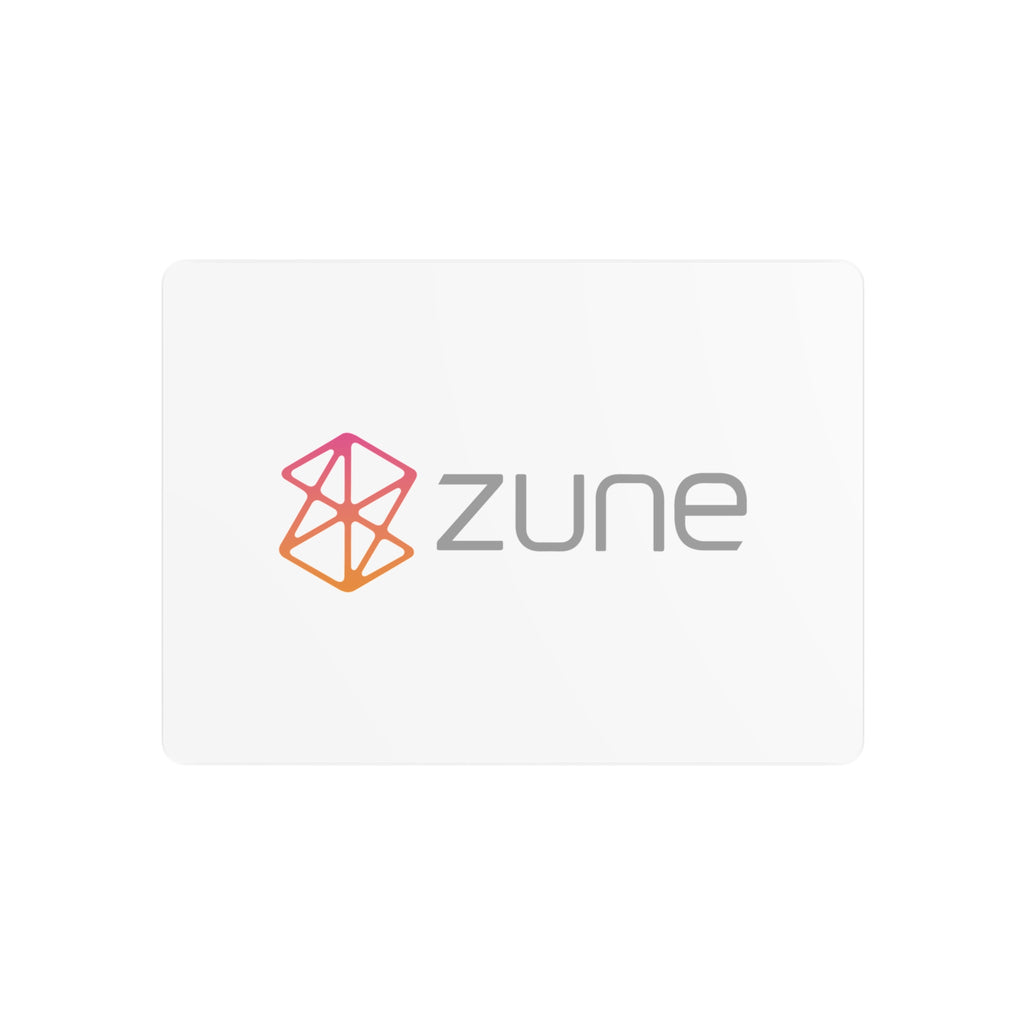 Zune Metal Sign