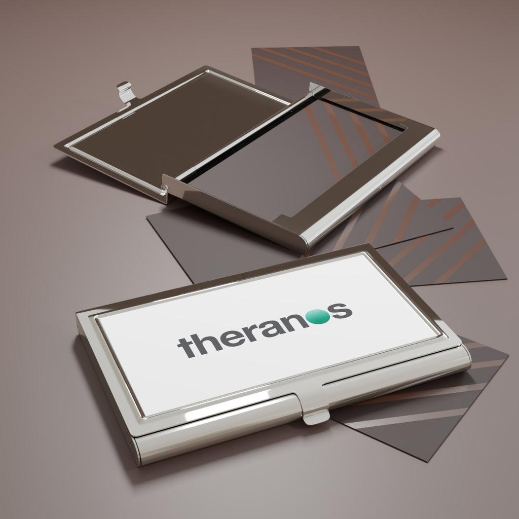 Theranos Inc. Metal Business Card Holder
