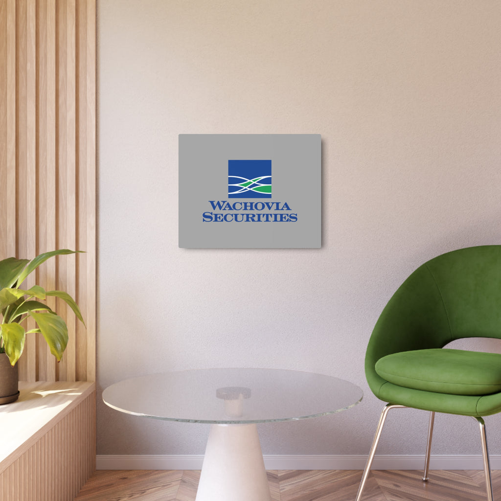Wachovia Securities Metal Sign
