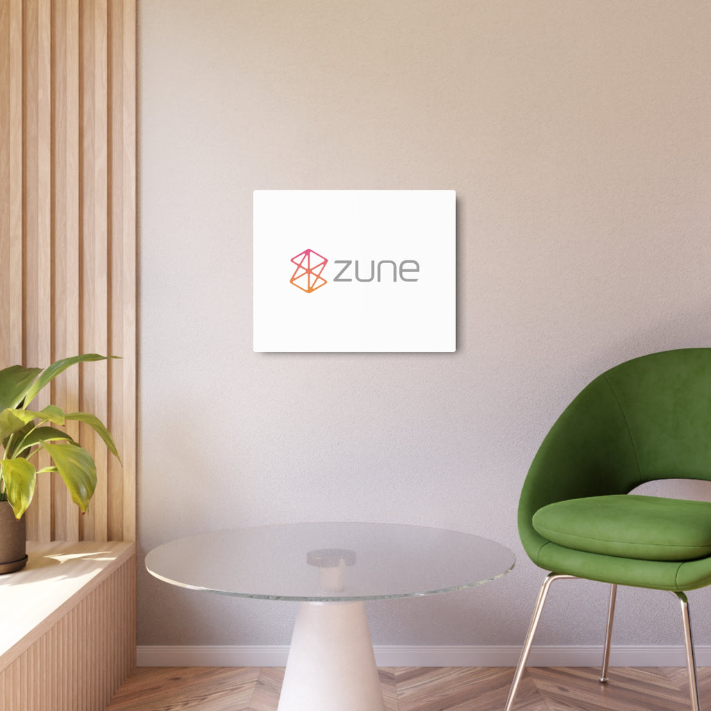 Zune Metal Sign