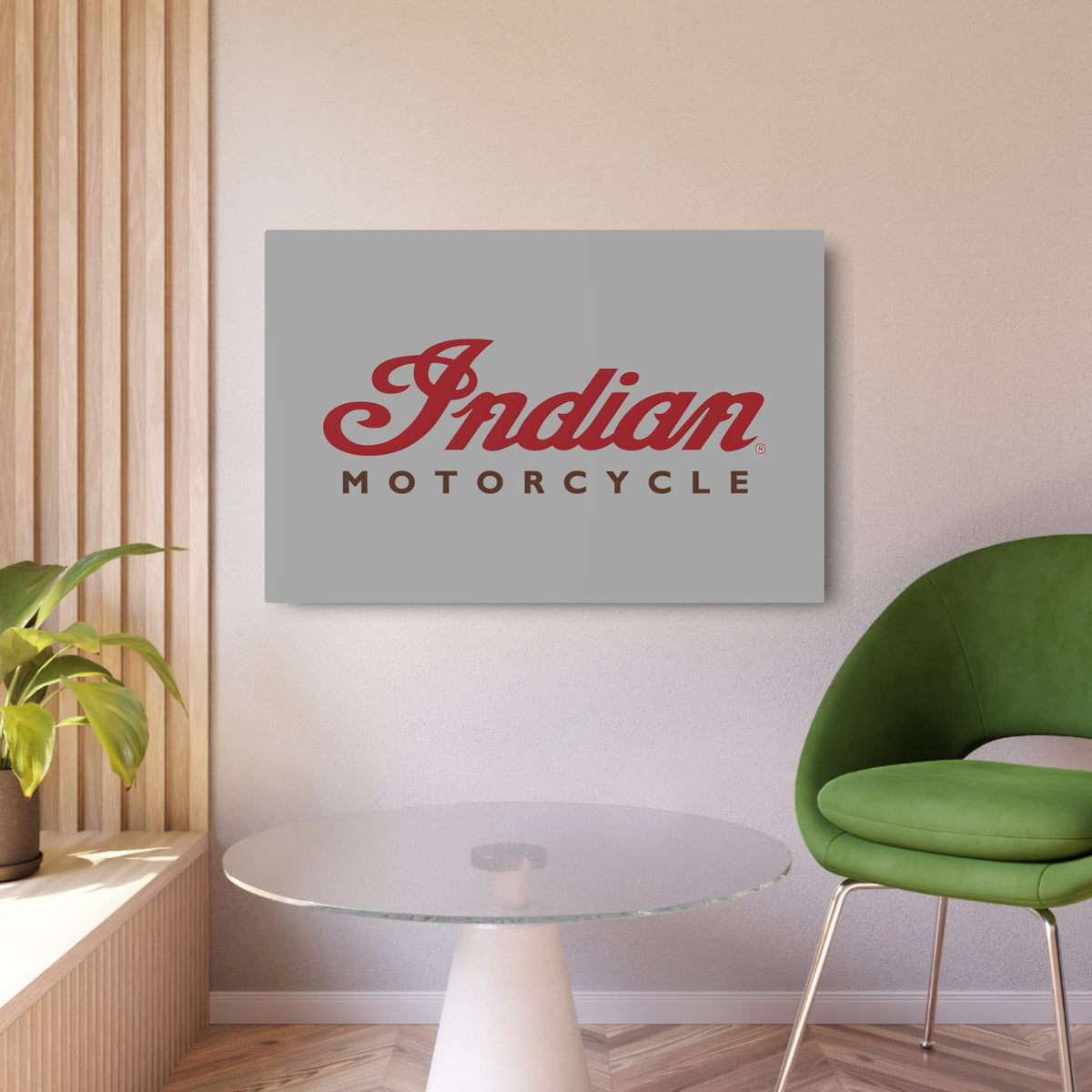 Indian Motorcycle Metal Sign