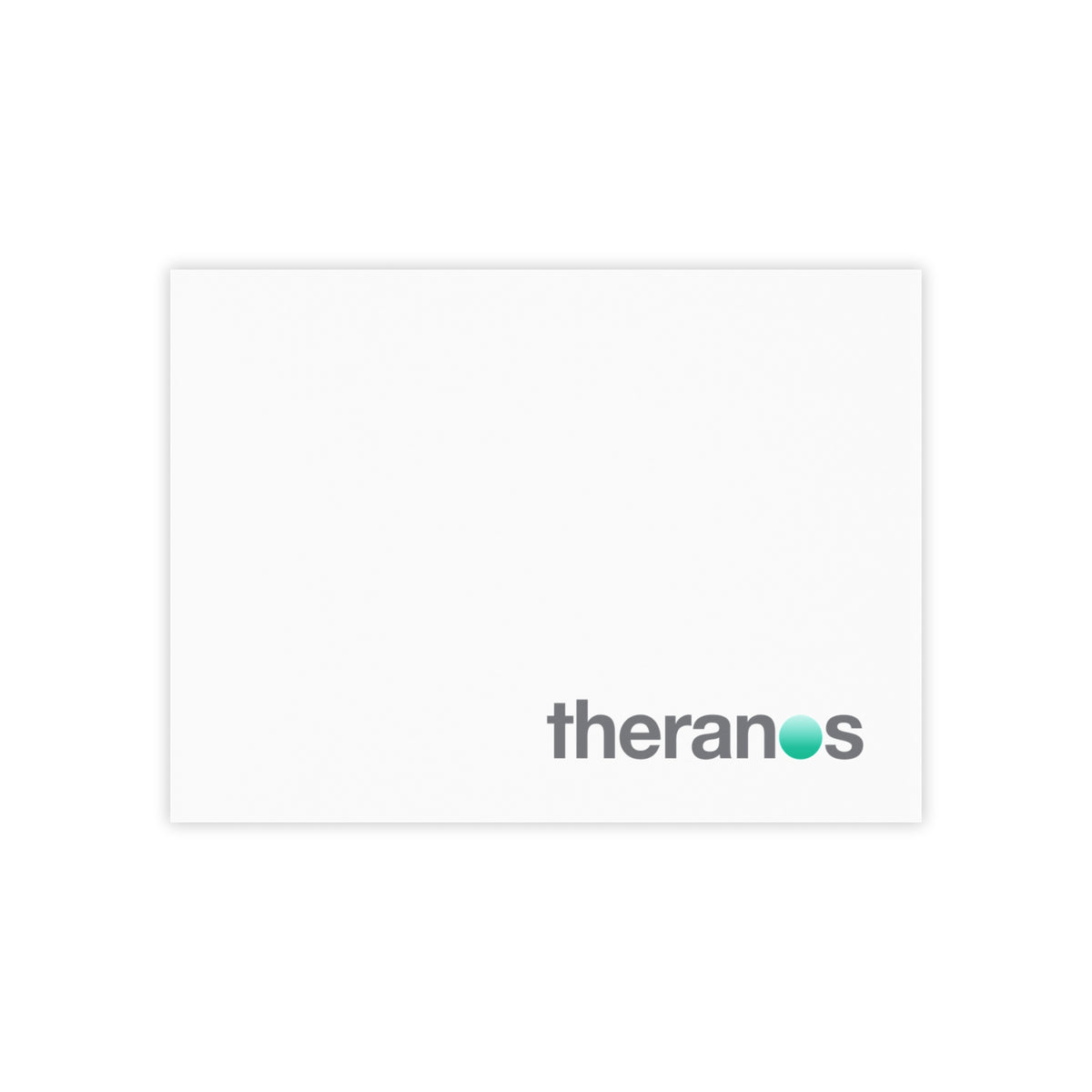 Theranos Sticky Post-it Note Pad