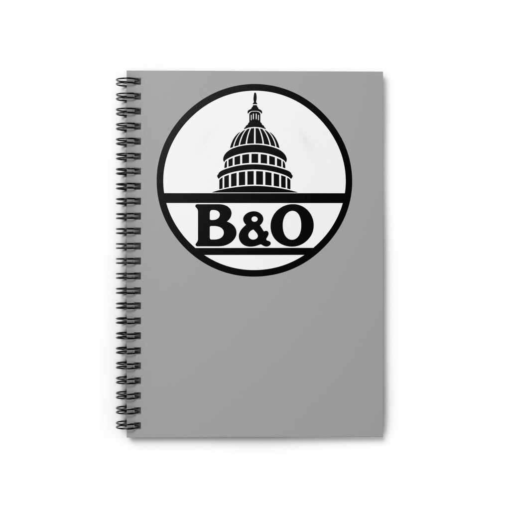 Baltimore and Ohio Railroad Spiral Notebook
