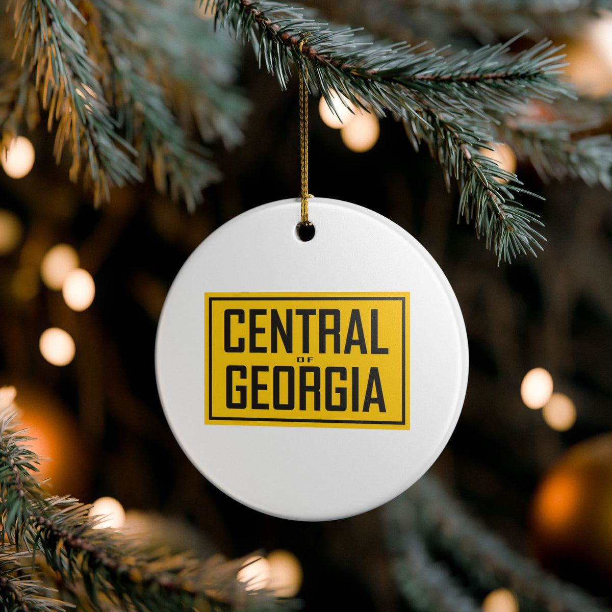 Central of Georgia Railway Ceramic Ornament