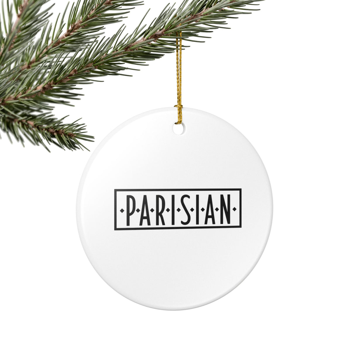 Parisian Ceramic Ornament
