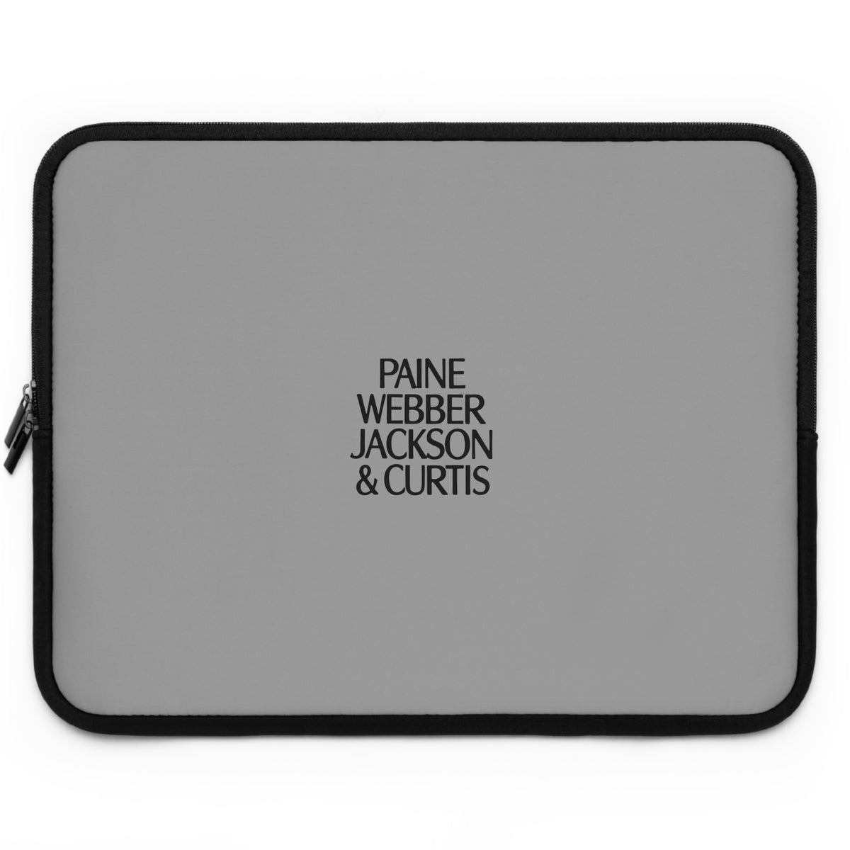Paine Webber Jackson & Curtis Laptop Sleeve