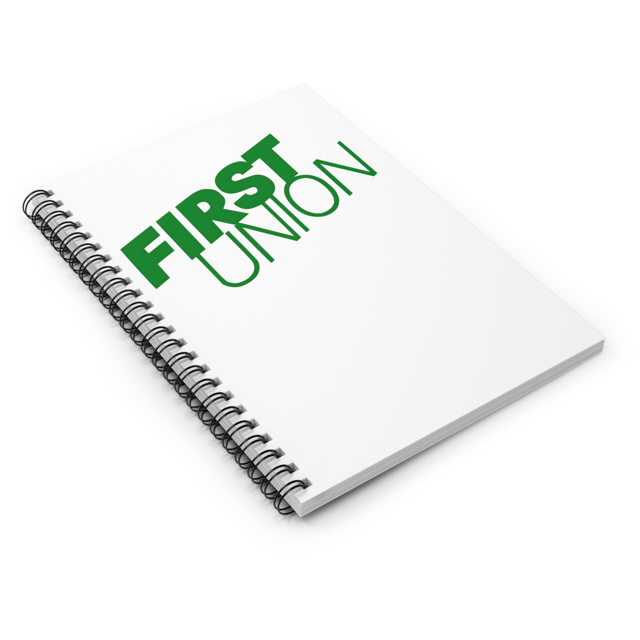 First Union Spiral Notebook