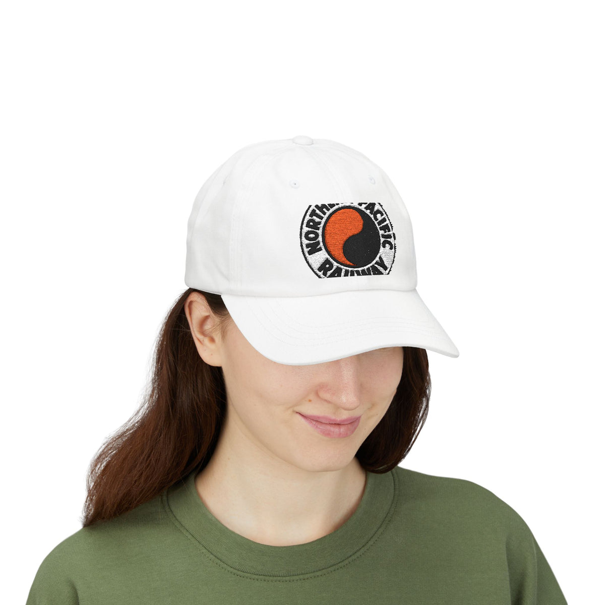 Northern Pacific Railway Embroidered Dad Cap Hat