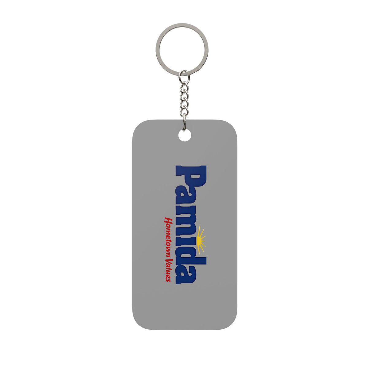 Pamida Double-Sided Keychain Charm