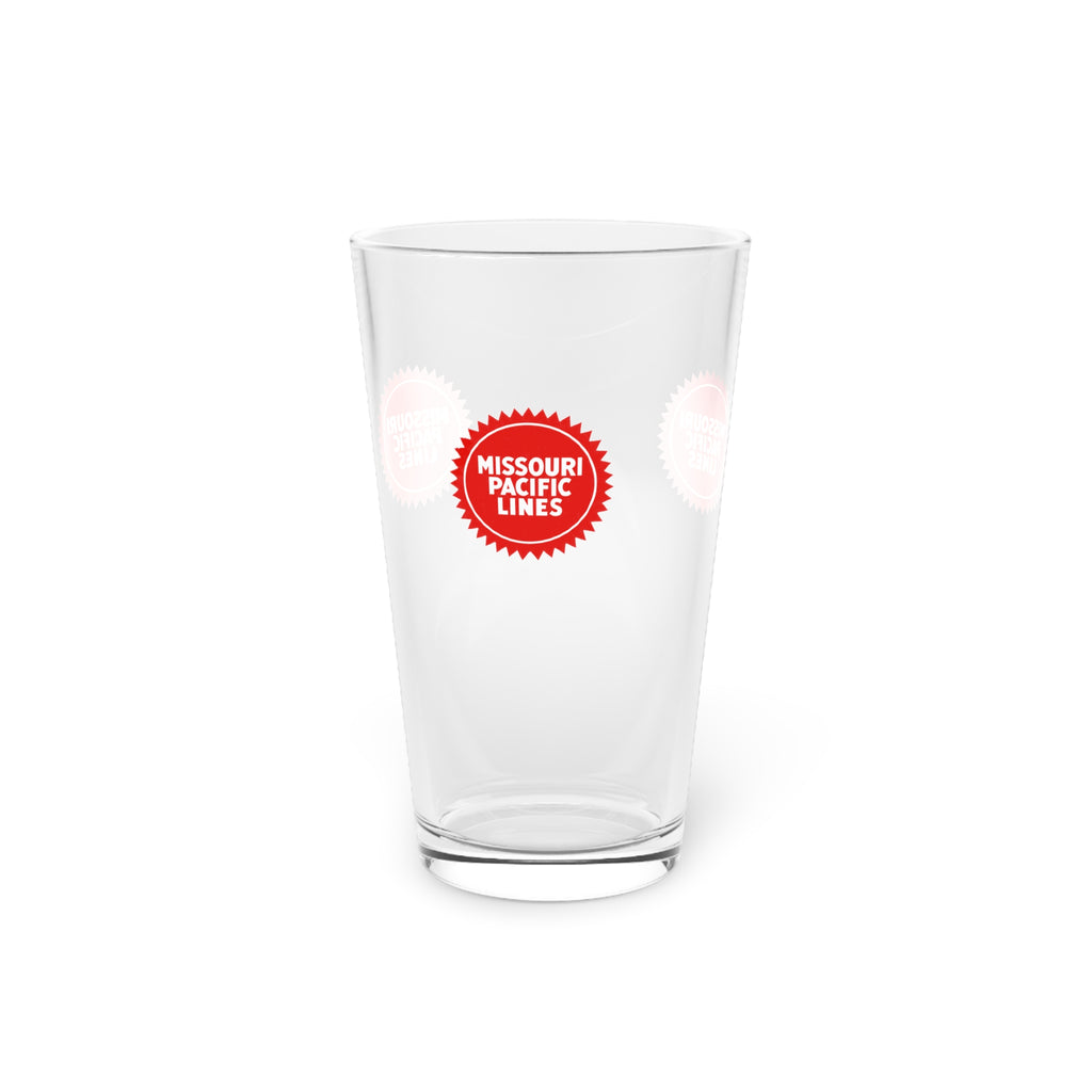 Missouri Pacific Railroad 16oz Pint Glass