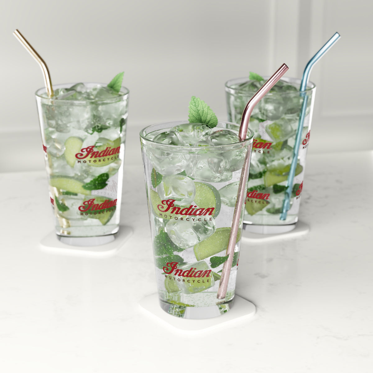 Indian Motorcycle 16oz Pint Glass
