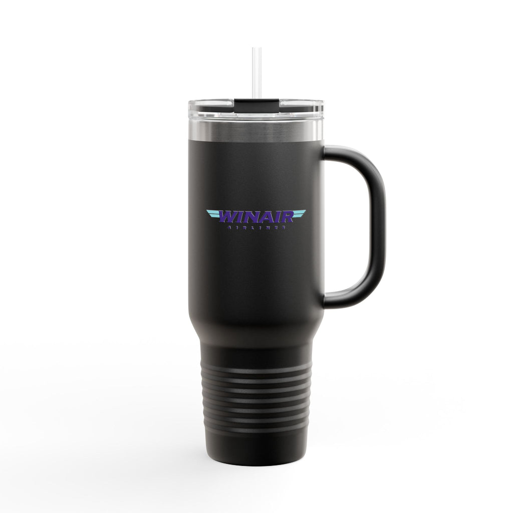WinAir Airlines 40oz Insulated Travel Mug Stainless Tumbler