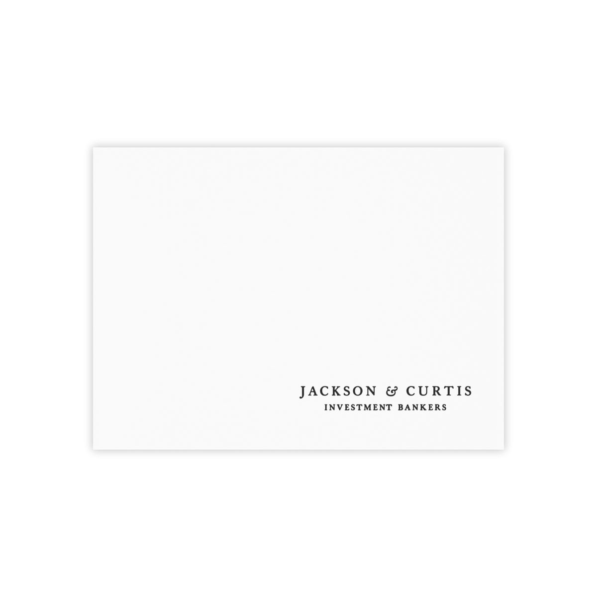 Jackson & Curtis Sticky Post-it Note Pad