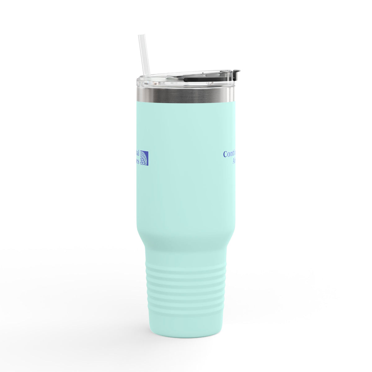 Continental Airlines 40oz Insulated Travel Mug Stainless Tumbler