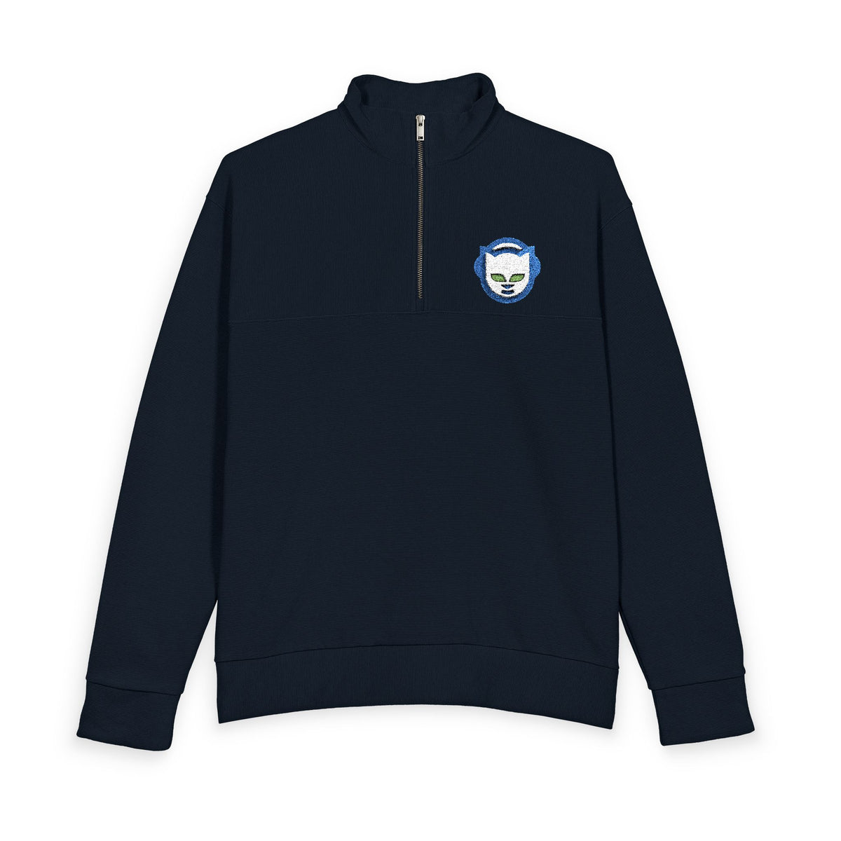 Napster Heavy Knit Quarter-Zip Sweatshirt