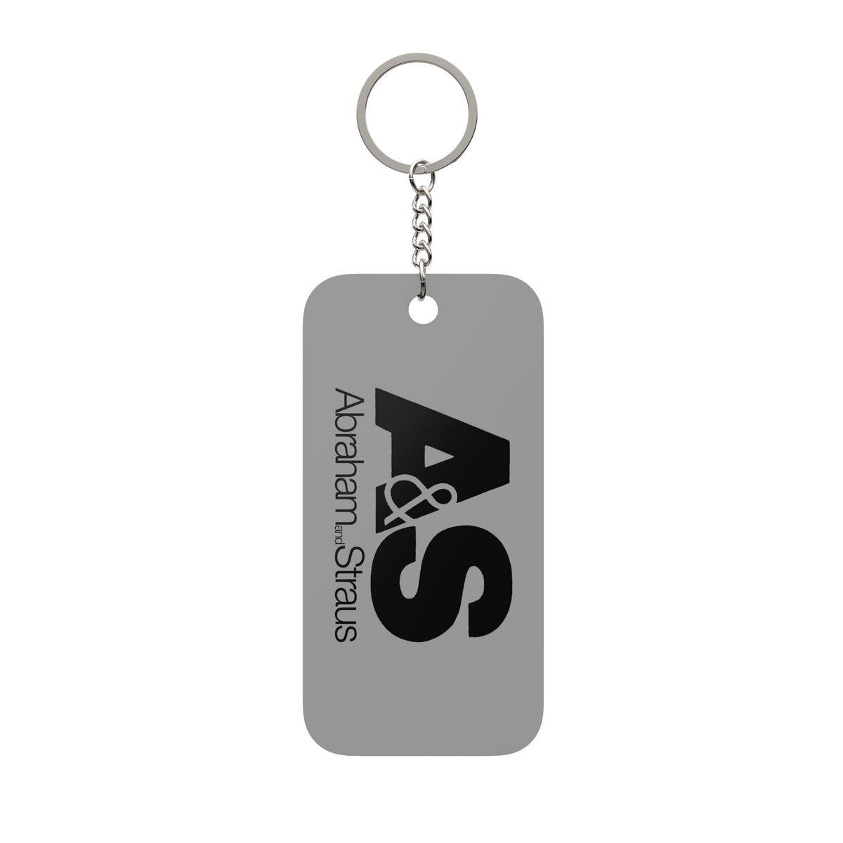 Abraham & Straus Double-Sided Keychain Charm