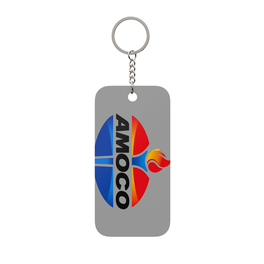 Amoco Double-Sided Keychain Charm