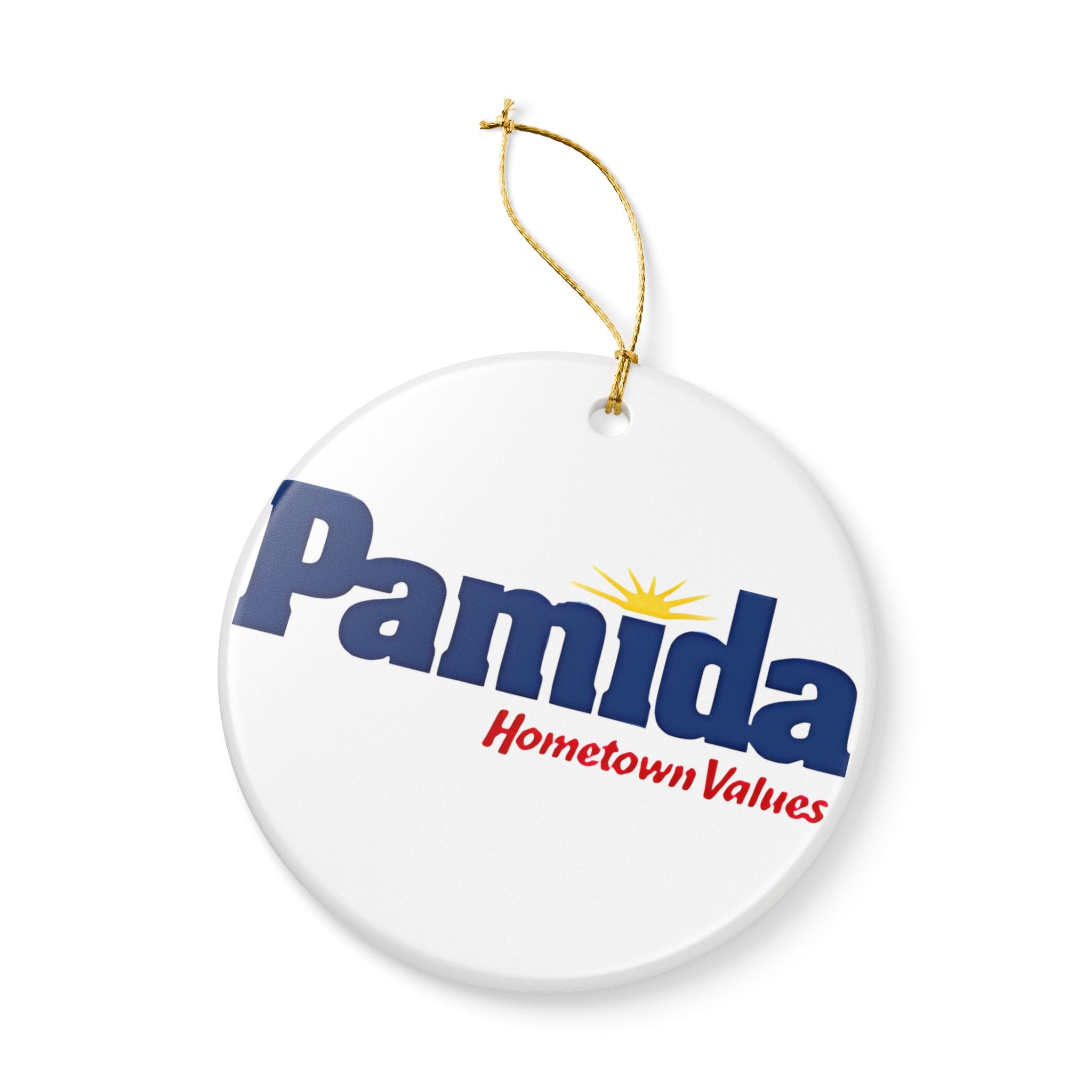 Pamida Ceramic Ornament