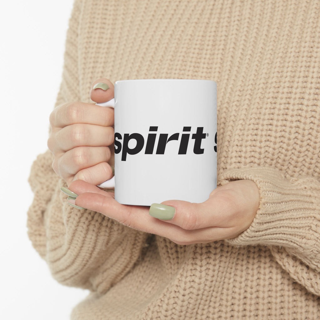 Spirit Airlines Ceramic Coffee Mug