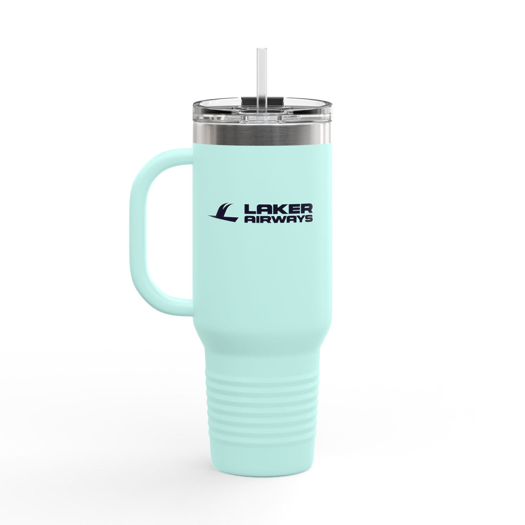 Laker Airways 40oz Insulated Travel Mug Stainless Tumbler