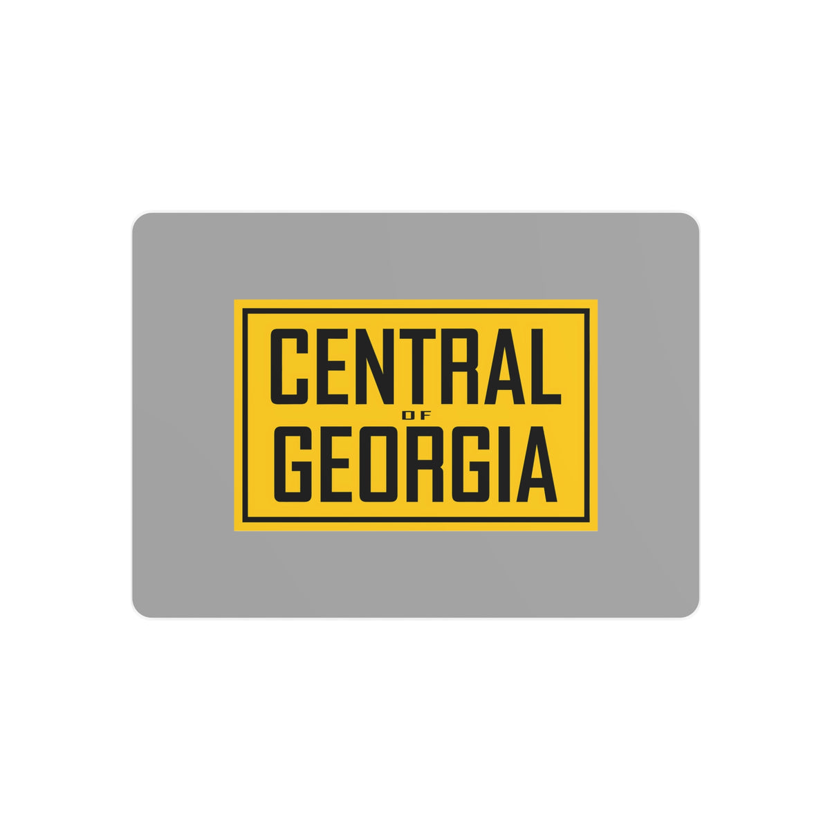 Central of Georgia Railway Metal Sign