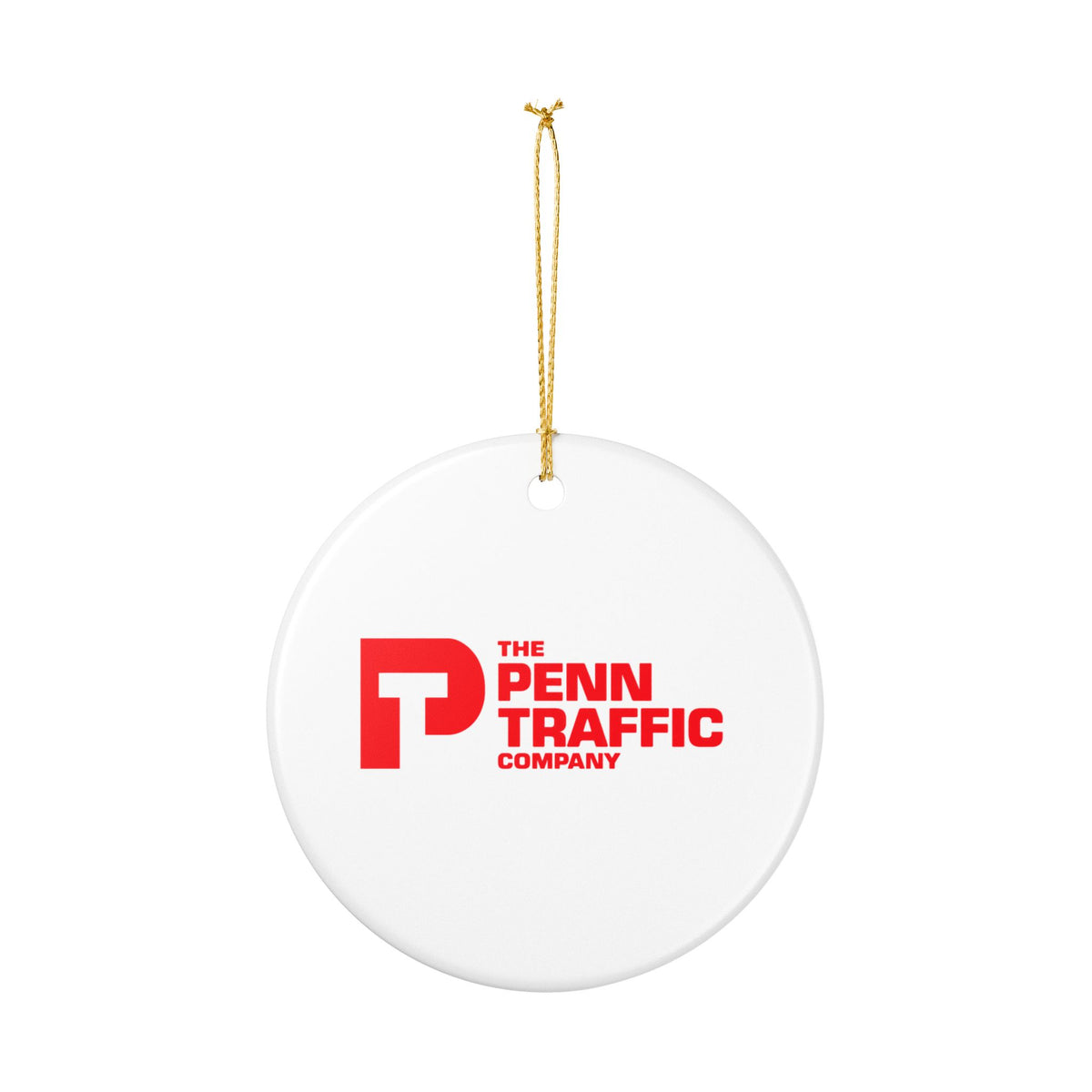 Penn Traffic Ceramic Ornament
