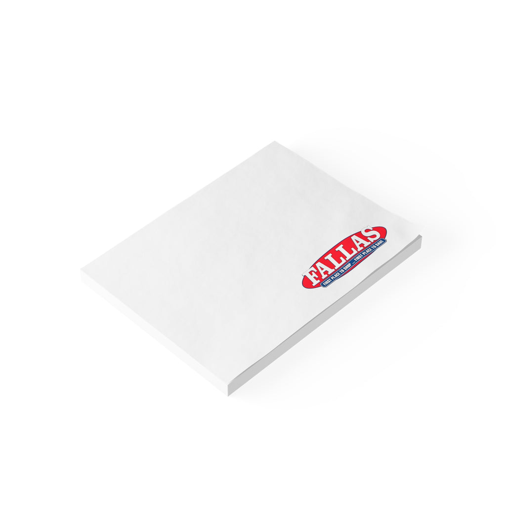 Fallas Discount Stores Sticky Post-it Note Pad