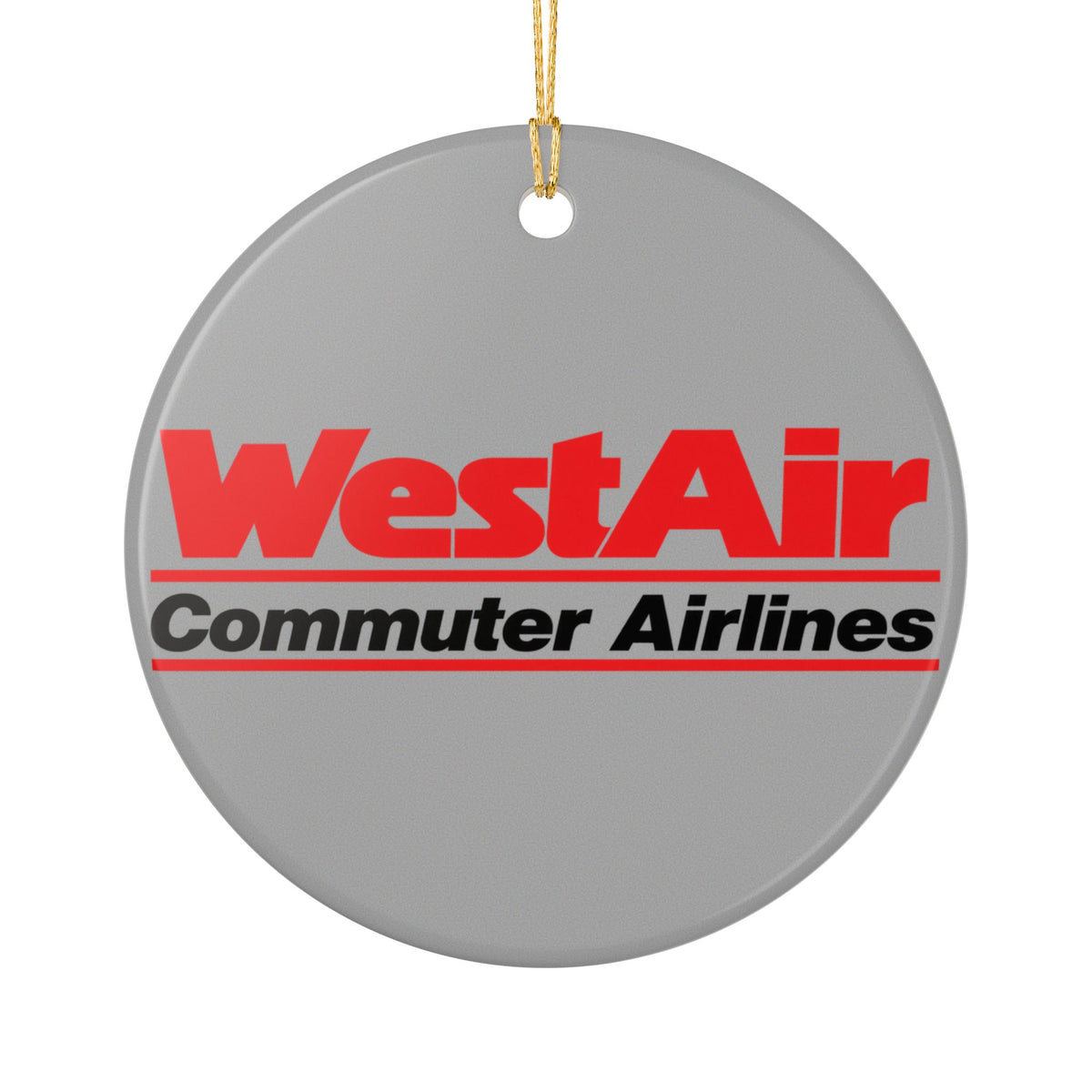 WestAir Commuter Airlines Ceramic Ornament