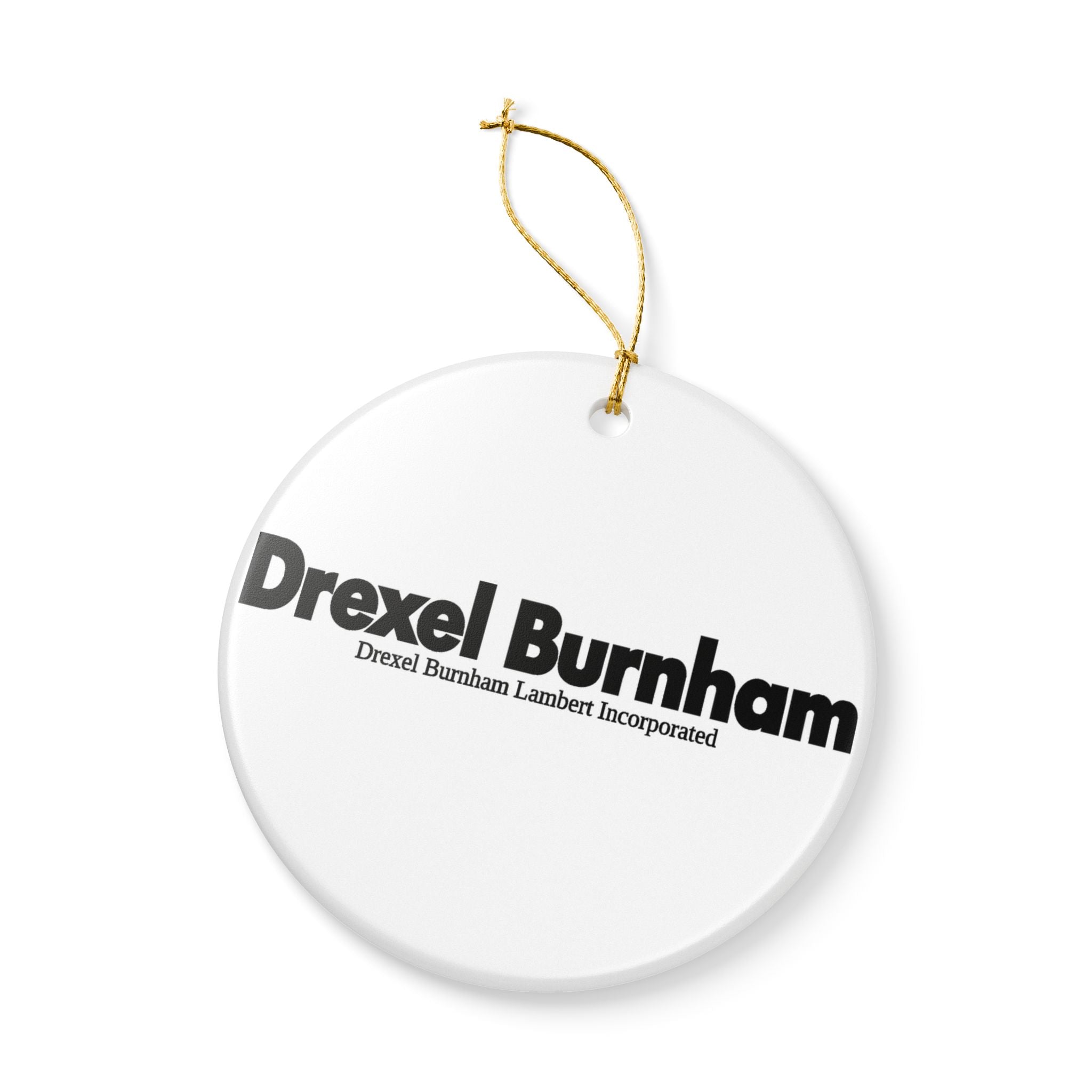 Drexel Burnham Lambert Ceramic Ornament