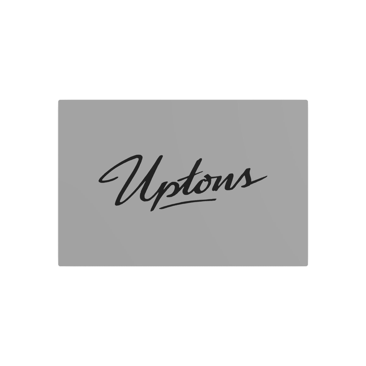 Uptons Metal Sign