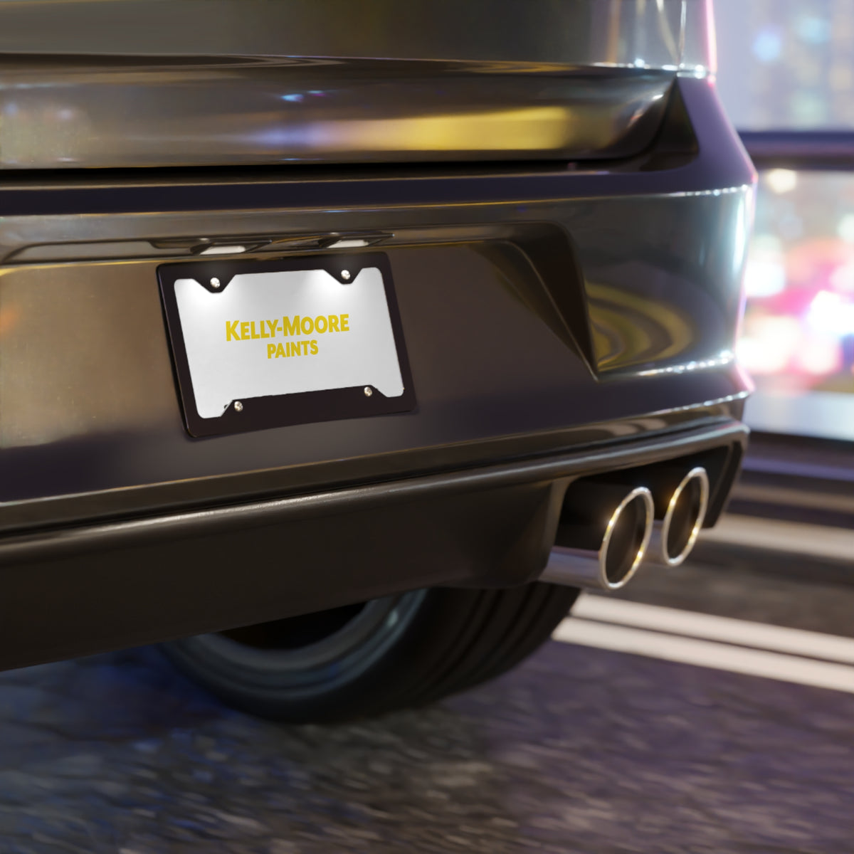 Kelly-Moore Paints Vanity License Plate