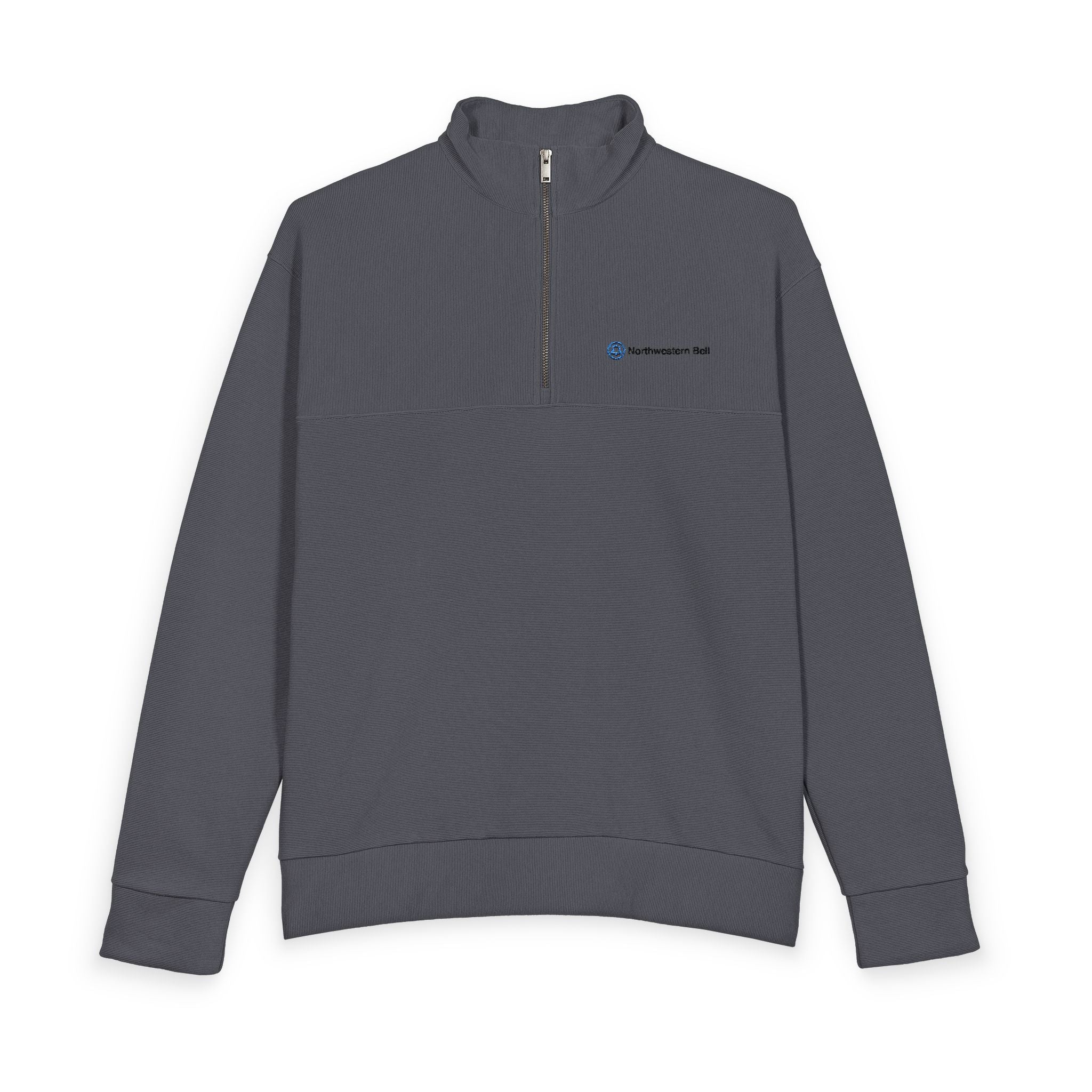 Northwestern Bell Heavy Knit Quarter-Zip Sweatshirt