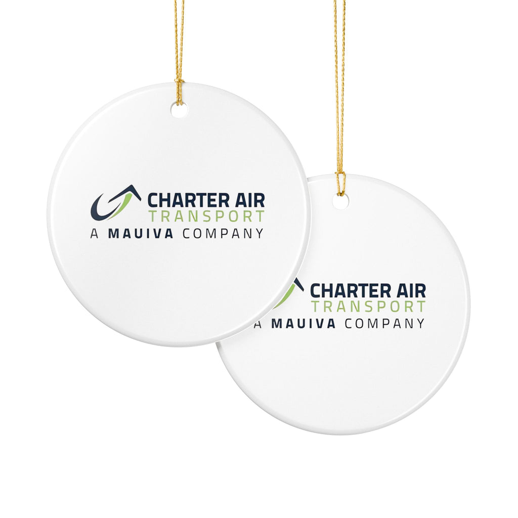 Charter Air Transport Ceramic Ornament