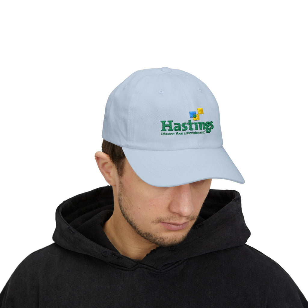 Hastings Entertainment Embroidered Dad Cap Hat