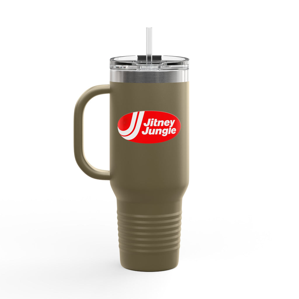 Jitney Jungle 40oz Insulated Travel Mug Stainless Tumbler