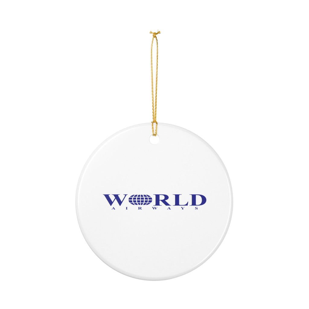 World Airways Ceramic Ornament