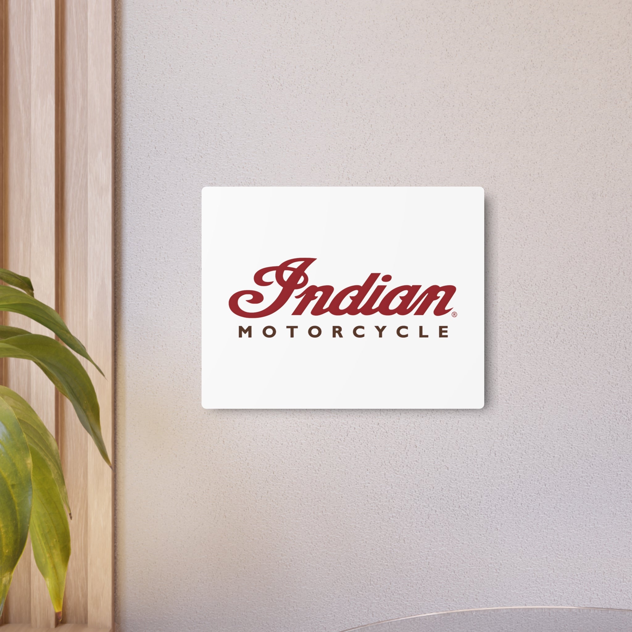 Indian Motorcycle Metal Sign