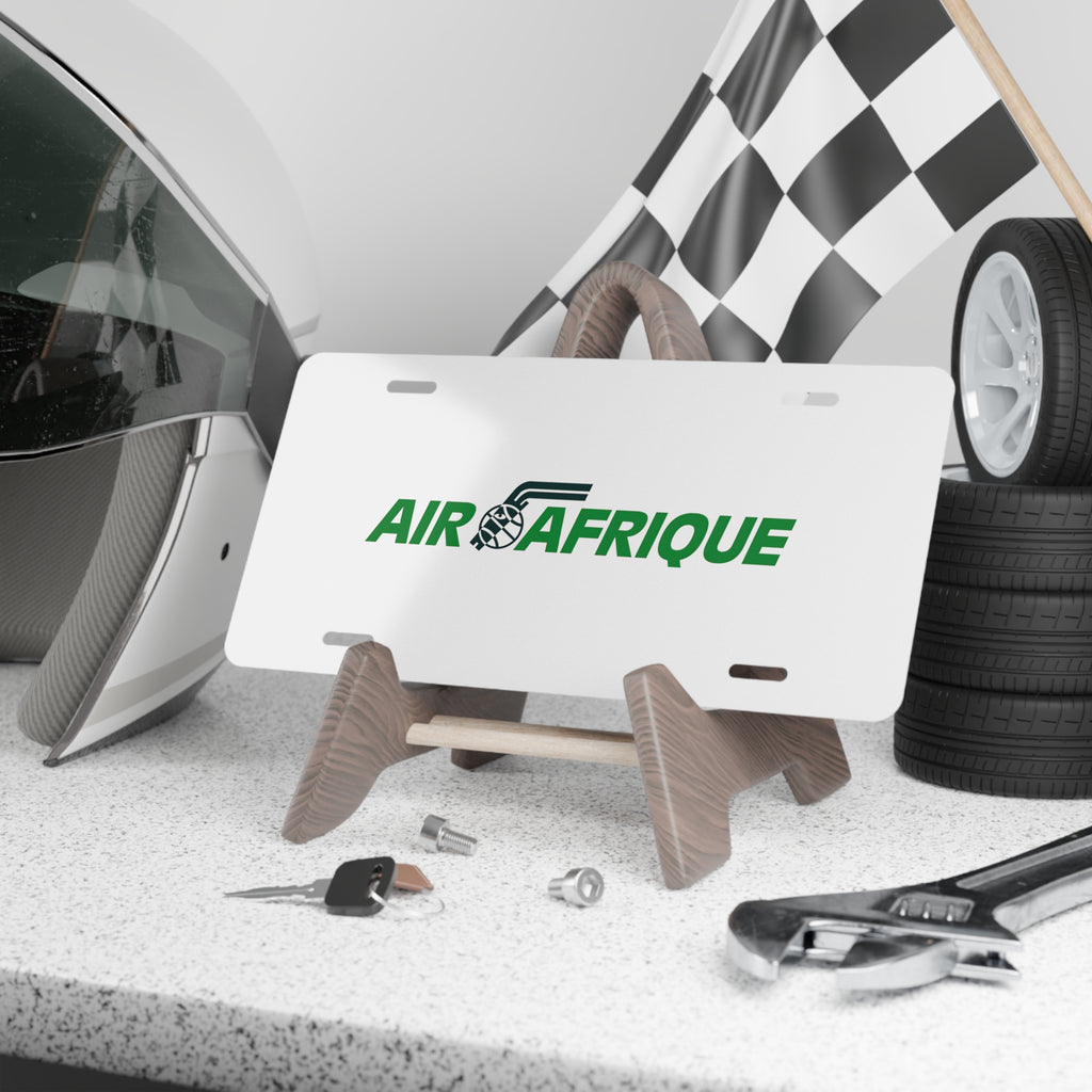 Air Afrique Vanity License Plate