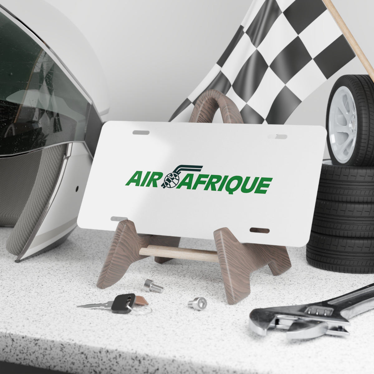 Air Afrique Vanity License Plate