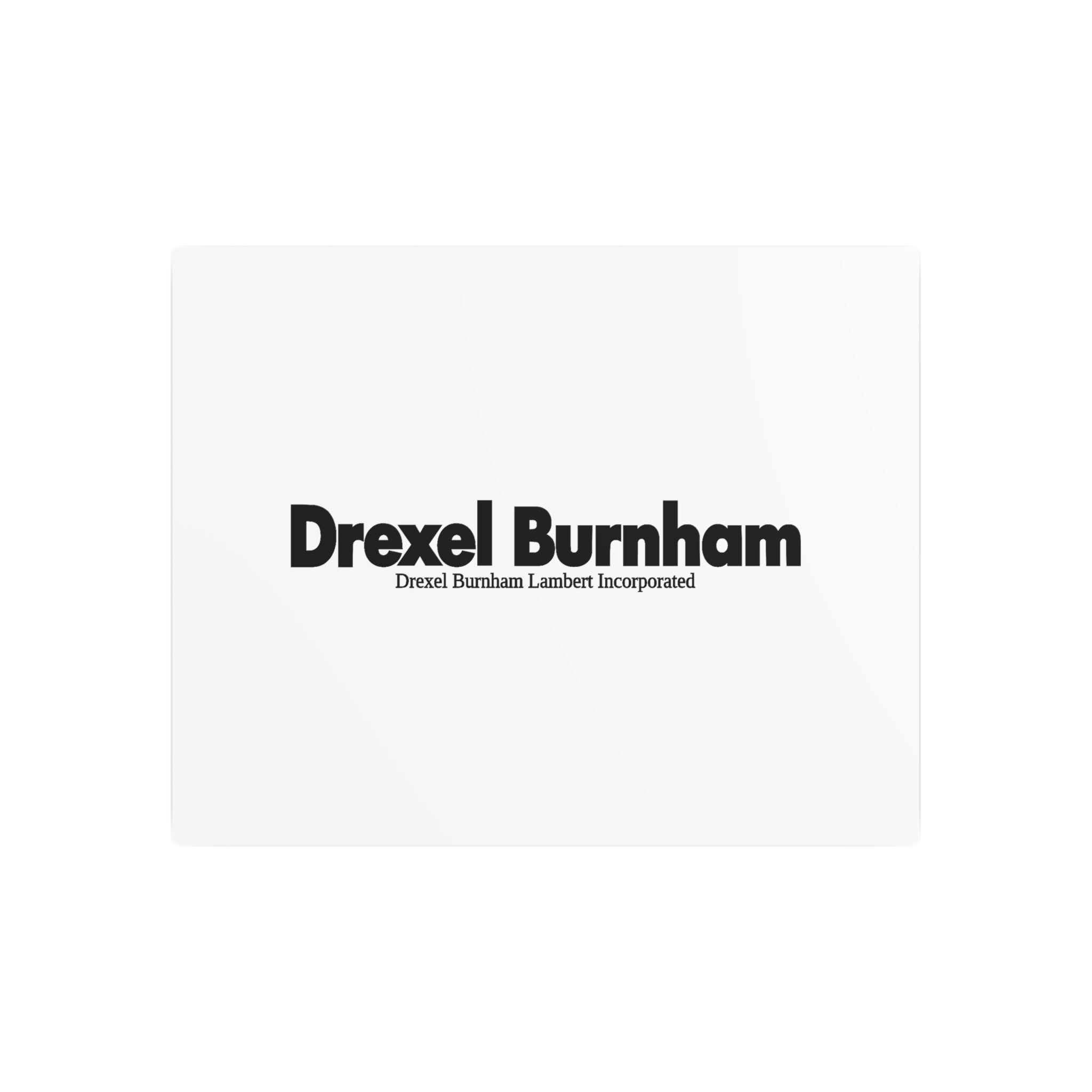 Drexel Burnham Lambert Metal Sign