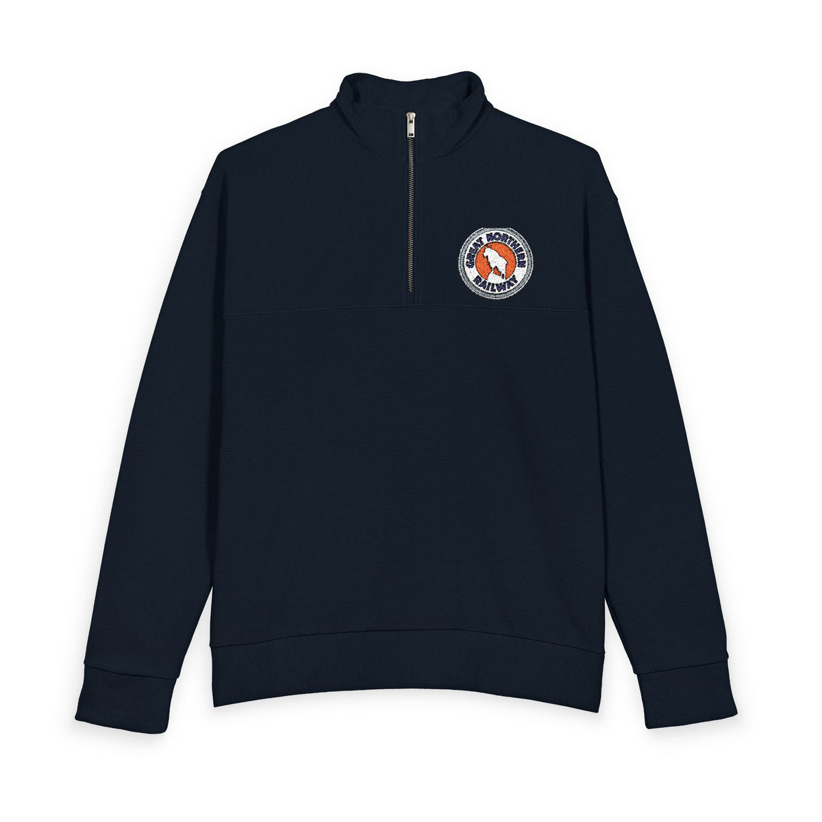 Great Northern Railway Heavy Knit Quarter-Zip Sweatshirt