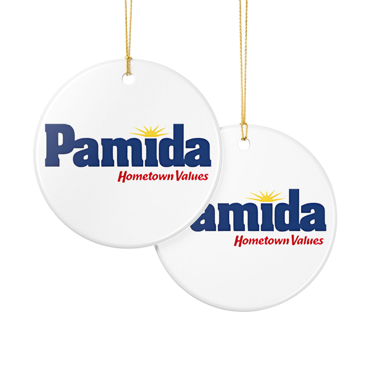 Pamida Ceramic Ornament