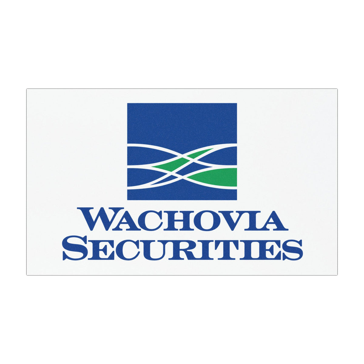 Wachovia Securities Car Magnet