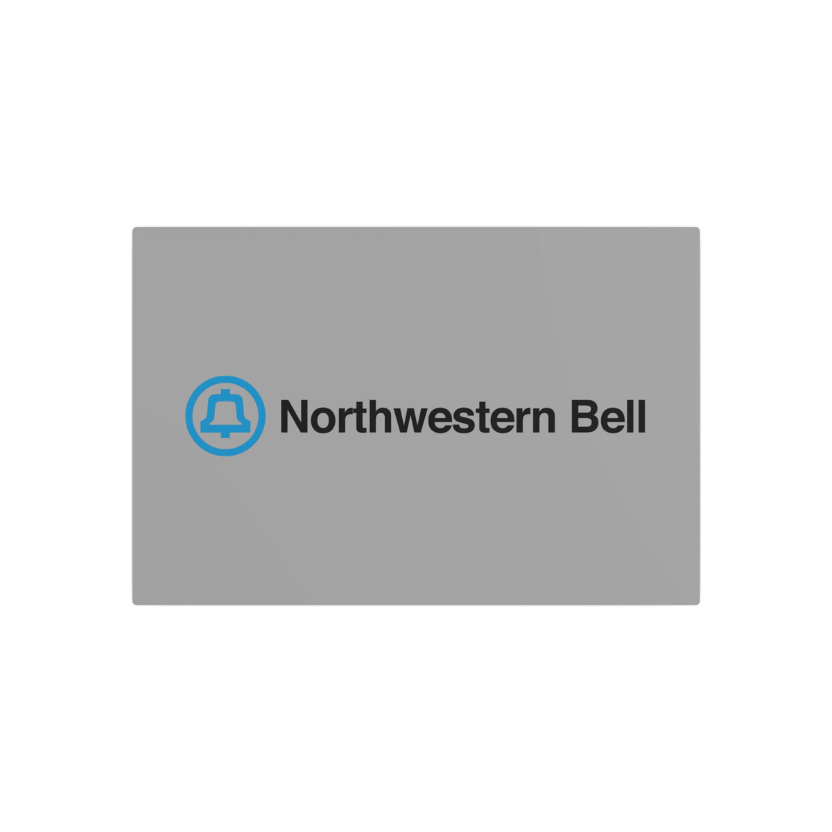Northwestern Bell Metal Sign