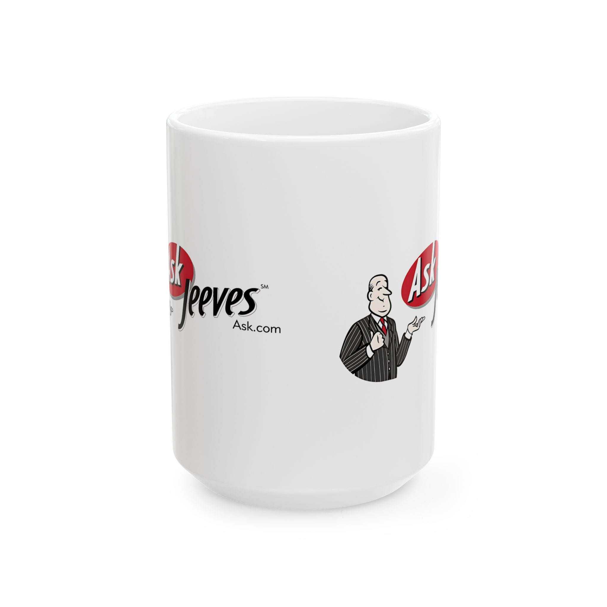 Ask Jeeves Ceramic Coffee Mug