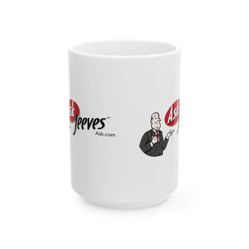 Ask Jeeves Ceramic Coffee Mug