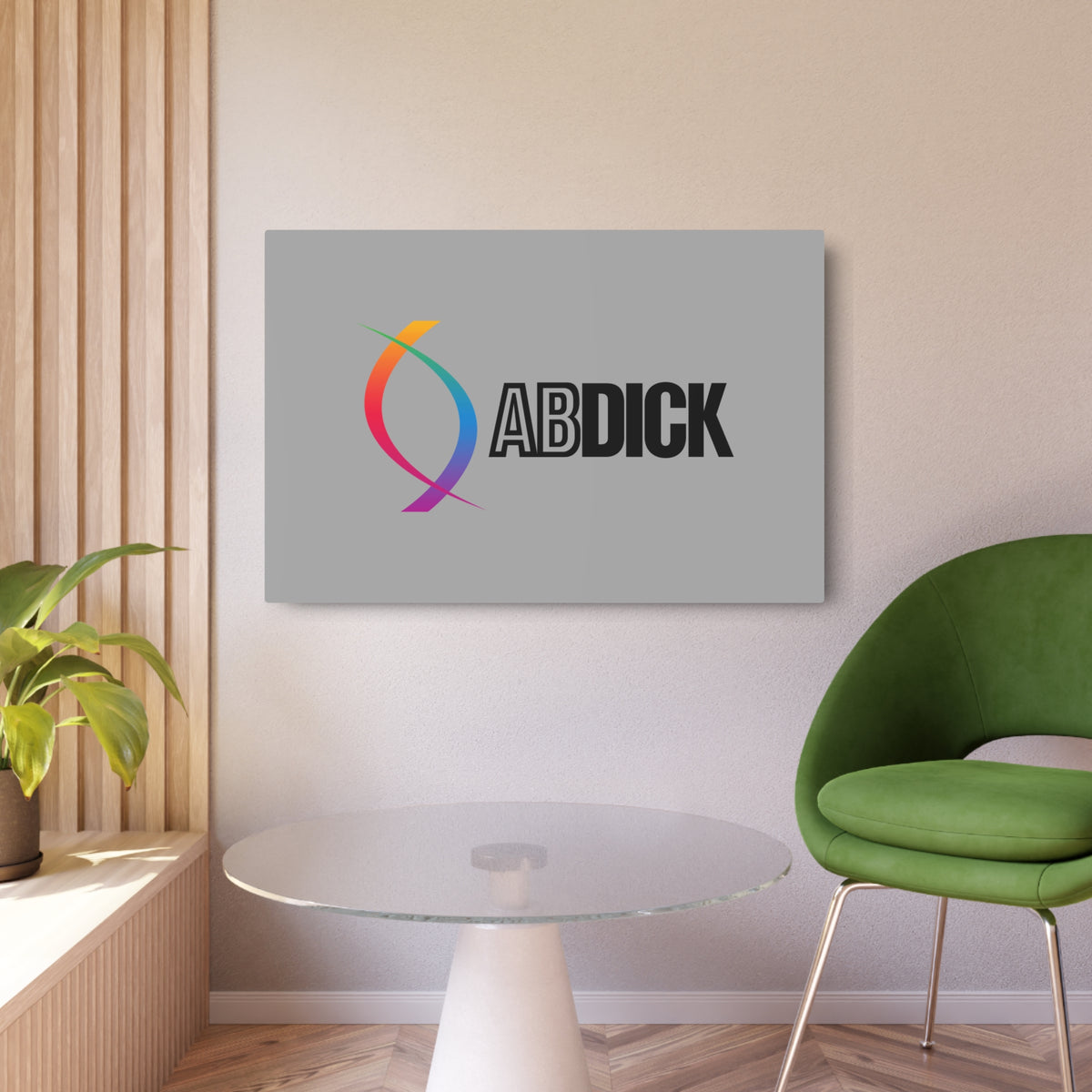 A. B. Dick Company Metal Sign