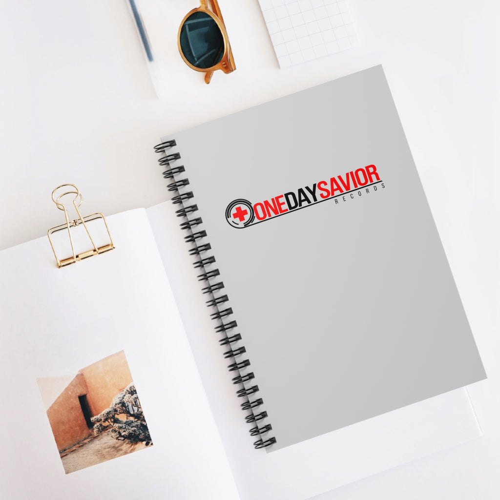 One Day Savior Recordings Spiral Notebook